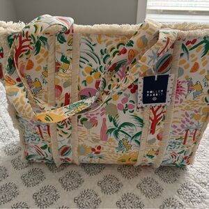 Roller Rabbit x Target women’s beach tote